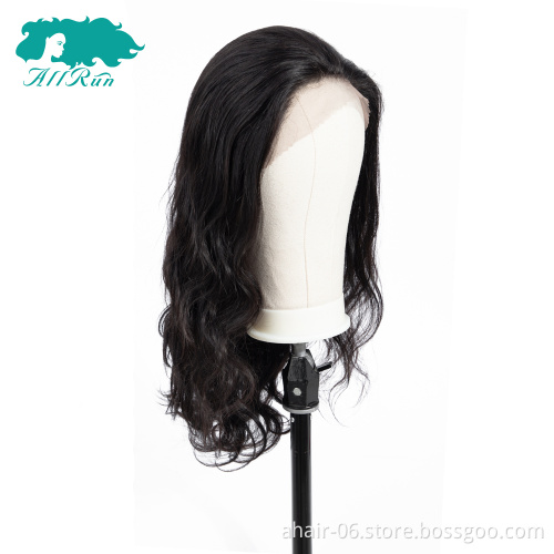 No Shedding No Tangle Body Wave 360 Swiss Lace Wigs ,10-28 Inch 10A Top Grade 100% Raw Brazilian Virgin Human Hair In Stock